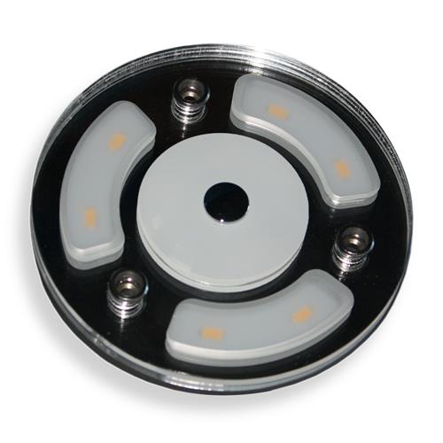 PLAFONIERA TONDA LED 3.2W 4000K CON LUCE NOTTURNA