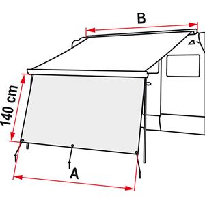 PARETE FRONTALE PER TENDALINI BLOCKER 400 07972-03-