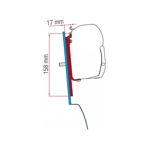 STAFFE PER F45 ADAPTER FORD CUSTOM NUGGET 98655Z025