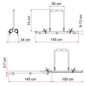 PORTABICI GARAGE SLIDE PRO BIKE 04822-05-
