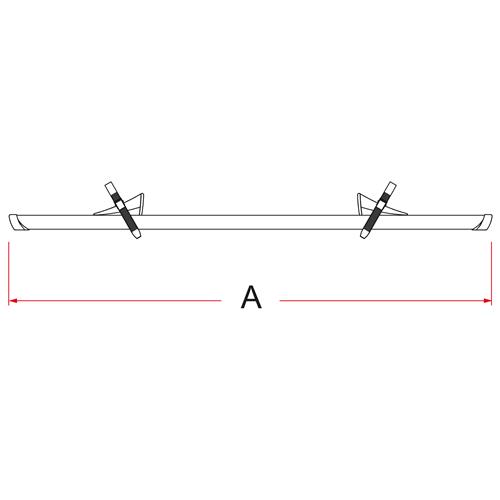 CANALINA PER CARRY-BIKE RAIL PREMIUM S FAT BIKE 98656M146