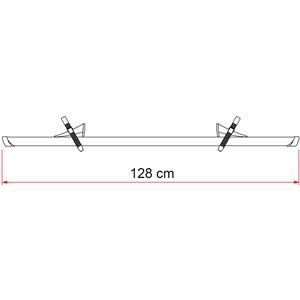 CANALINA PER CARRY-BIKE RAIL PREMIUM DEEP BLACK 98656M150