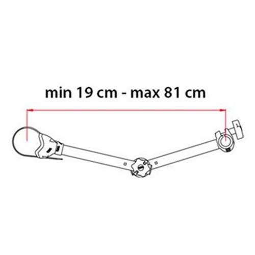 BRACCETTO PER CARRY-BIKE BIKE BLOCK PRO S D3 DEEP BLACK 07215I01A