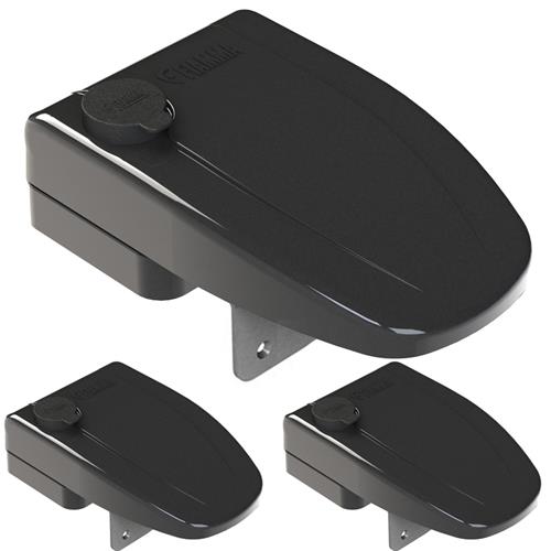 SERRATURA AGGIUNTIVA SAFE DOOR 3 FRAME BLACK SET 3 PZ 08022-02A