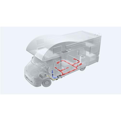 RISCALDATORE A GASOLIO WEBASTO AIR TOP EVO 40 BOX + MULTICONTROL + KIT COMPLETO 5 BOCCHETTE W42WKIT036 INSTALLAZIONE ESTERNA