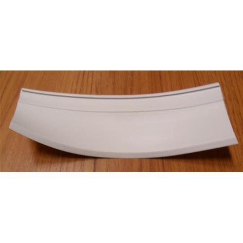 SOTTOPROFILO IN GOMMA RAL 9010 PER PROFILO COD. 19927 