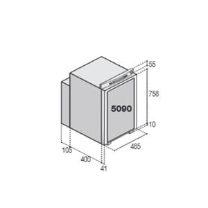 FRIGORIFERO TRIVALENTE DA INCASSO VTR5090DG