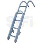 SCALETTA ESTERNA PIEGHEVOLE PER COPPIE RAIL 9 GRADINI