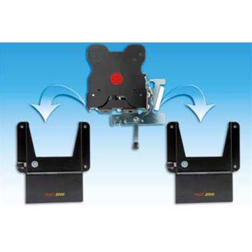 SUPPORTO PORTATELEVISORE TV ESTRAIBILE CON PRESA ELETTICA E ANTENNA 12587/00A8/09/000 SOLA BASE OPZIONALE