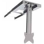 SUPPORTO PORTATELEVISORE TV DA SOFFITTO 12593/3501/10/035