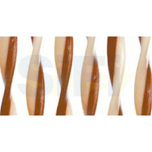 TENDA IN PVC STRING BEIGE MARRONE 60X190CM