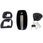 SERRATURA M1 SMART NERA MANIGLIA ALLUMINIO