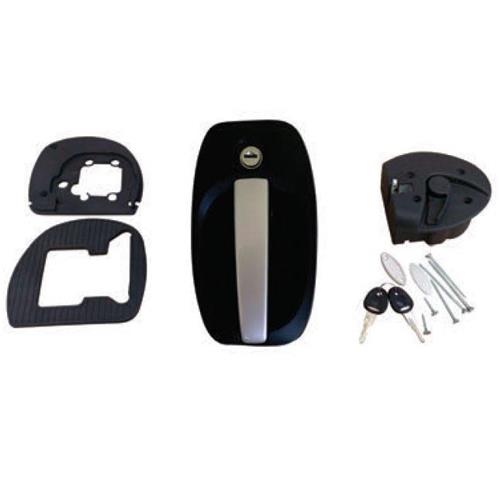 SERRATURA M1 SMART NERA MANIGLIA ALLUMINIO