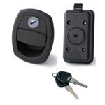 SERRATURA COMPLETA PER PORTELLONE NANO BIANCA