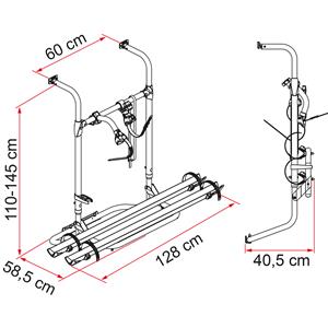 PORTABICI CARRY-BIKE CARAVAN SIMPLE PLUS 200 02093A36A