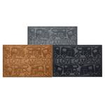 TAPPETINO ZERBINO KERA CAMP I LOVE CAMPING GRIGIO