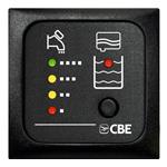 INDICATORE DI LIVELLO 4 LED + SONDE PER SERBATOI ACQUE CHIARE + 1 LED ACQUE GRIGIE GRIGIO MT214/G