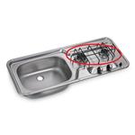 GRIGLIA NERA PER PIANO COTTURA DOMETIC HS 2320L