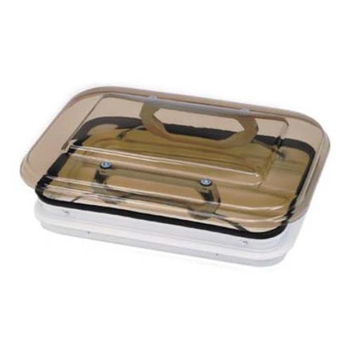 OBLO' CON TELAIO IN ALLUMINIO BIANCO 350X500MM