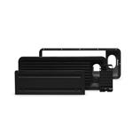 CORNICE GRIGLIA E COPERTURA ALTA LS100 NERO