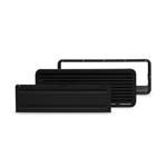 CORNICE GRIGLIA E COPERTURA BASSA LS200 NERO