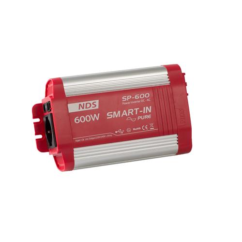 INVERTER ONDA SINUSOIDALE PURA 12V/230V 600W SMART-IN