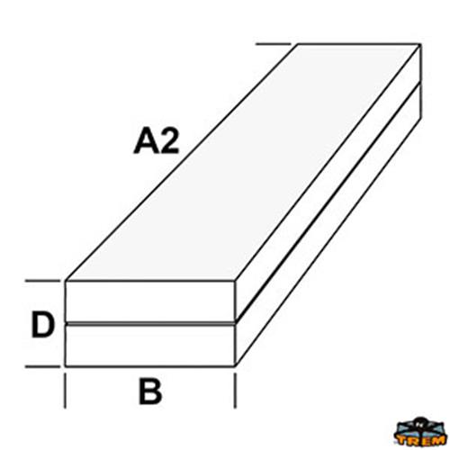 PASSERELLA PIEGHEVOLE IN CARABOTTINO LIGHT 230CM
