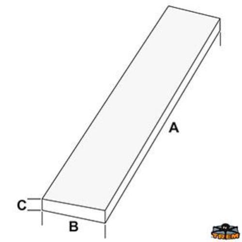 PASSERELLA FISSA IN ALLUMINIO 190CM