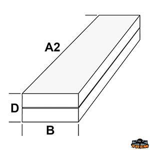 PASSERELLA PIEGHEVOLE IN ALLUMINIO 230CM