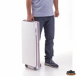 PASSERELLA PIEGHEVOLE IN ALLUMINIO CON ANTISCIVOLO 220CM TRIPIEGHEVOLE