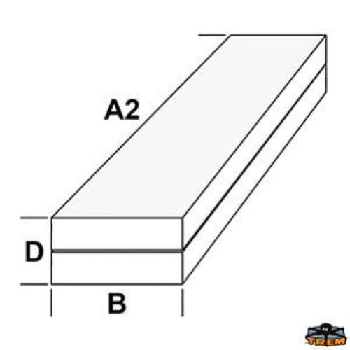 PASSERELLA PIEGHEVOLE ALLUMINIO LEGNO 200CM MONOTRAVE