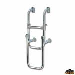 SCALETTA PIEGHEVOLE IN INOX 3 GRADINI