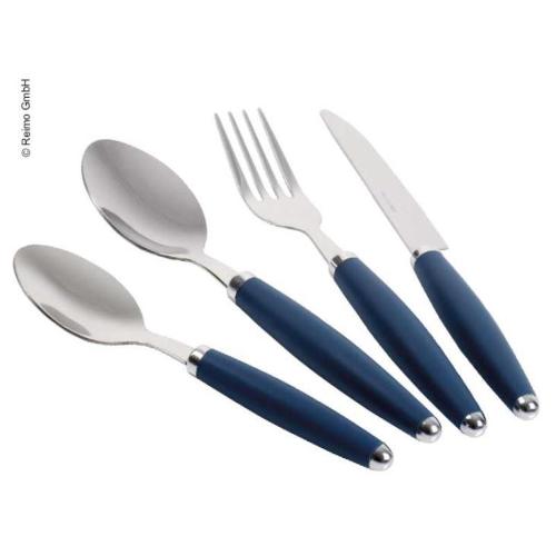 SET POSATE PER 4 PERSONE BLU 16PZ