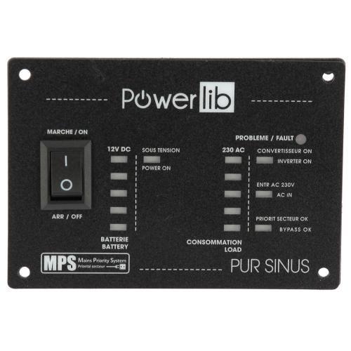 INVERTER ONDA SINUSOIDALE PURA 12V/230V 3000W CON MPS