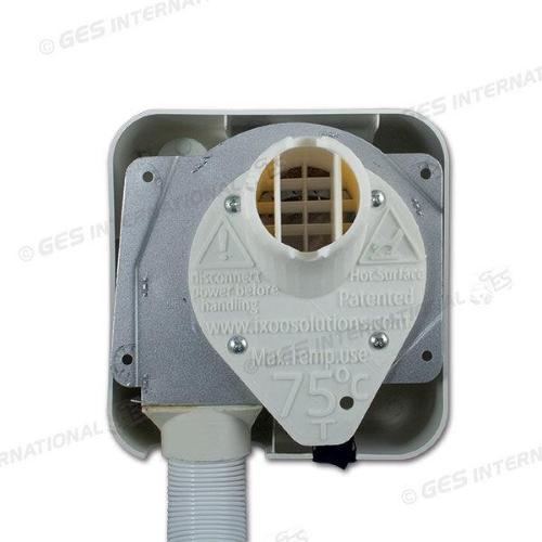 ASCIUGA CAPELLI BIANCO 12V PER BOCCHETTA STUFA GRIGIO