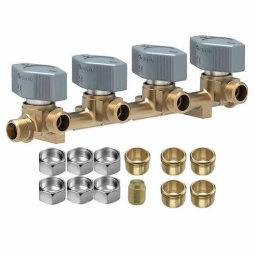 BLOCCO VALVOLE 4 VIE 10MM