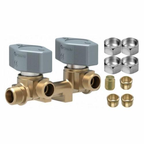 BLOCCO VALVOLE 2 VIE 10MM