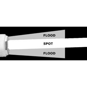 FARO NIGHT EYE OTTONE CROMATO 12V