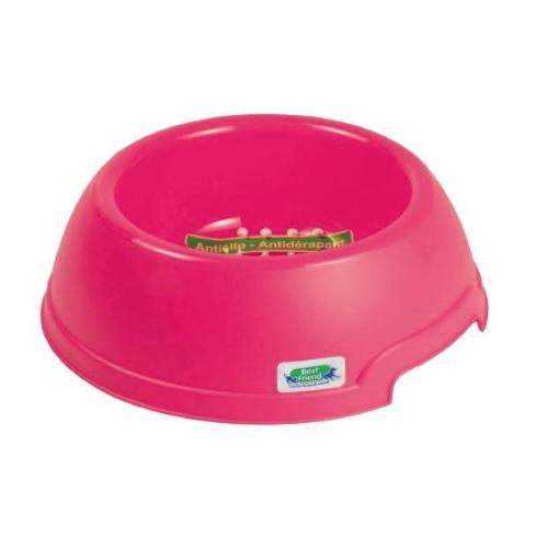 MANGIATOIA CIOTOLA TONDA CON ANTI SLIP 25X25X9,5CM 170GR