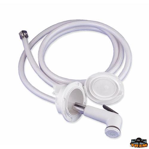 BOX DOCCIA “LUXOR B” CON TUBO PVC 2,5MT BIANCO