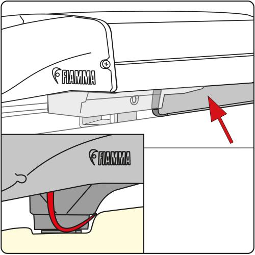 GUARNIZIONE PER TENDALINO KIT RAIN GUARD F40 VAN PER FORD CUSTOM L1 98655Z052
