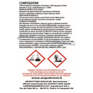 DISINFETTANTE PER ACQUA AT-BICLOR 20 BUSTINE MONODOSE