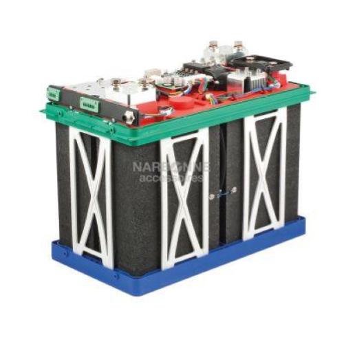 BATTERIA LITIO LiFePo4 PER SERVIZI 100A SUPER B CON BMS INTEGRATO