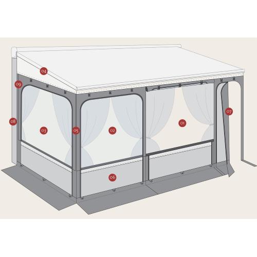 PRIVACY ROOM 300 LARGE 245/280 XL F80L 08370-01-