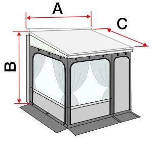 PRIVACY ROOM 300 LARGE 245/280 XL F80L 08370-01-