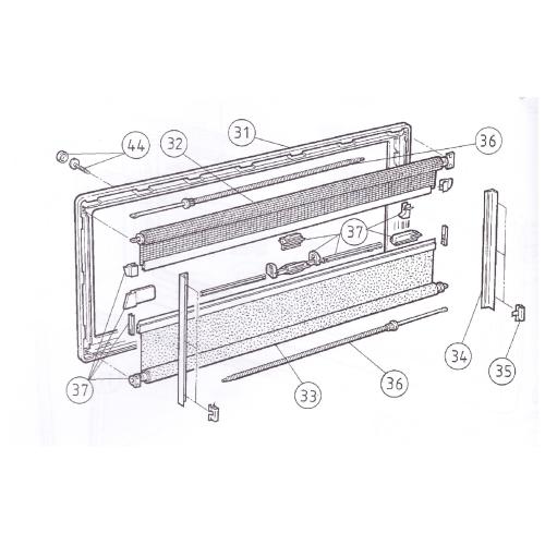 SET FISSA GUIDA PER OSCURANTI SEITZ S3/S4 