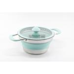 PENTOLA PIEGHEVOLE IN SILICONE 24CM