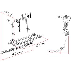 PORTABICI CARRY BIKE PSA DEEP BLACK 02094A28A
