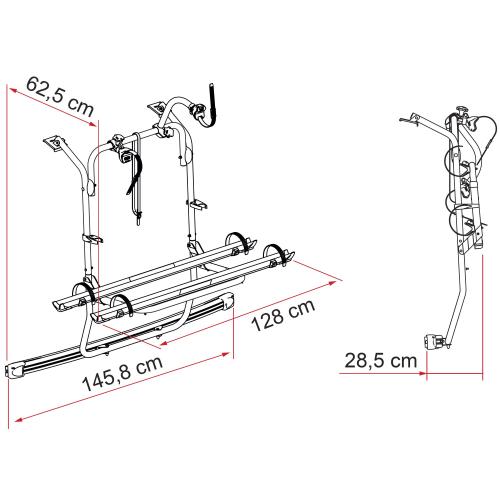 PORTABICI CARRY BIKE PSA DEEP BLACK 02094A28A