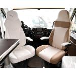 COPRISEDILI FODERE IN TESSUTO MOD. MERCURY "D" ANTRACITE COPPIA SEDILI INTEGRALI CON CINTURA INTEGRATA